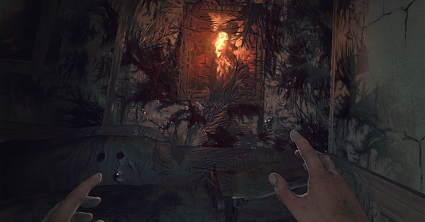 Screenshot from Layers of Fear VR