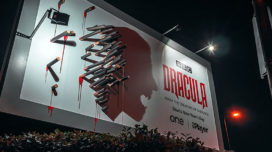 Billboard for BBC's Dracula