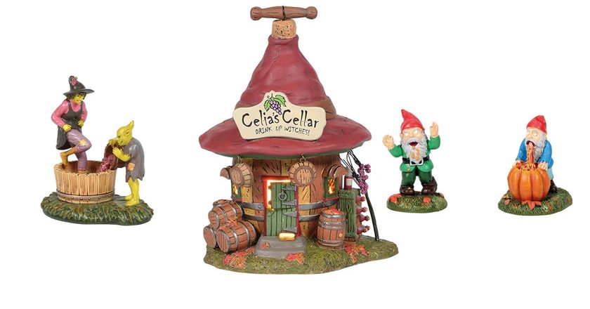 Department 56 Halloween 2020 village pieces and accessories