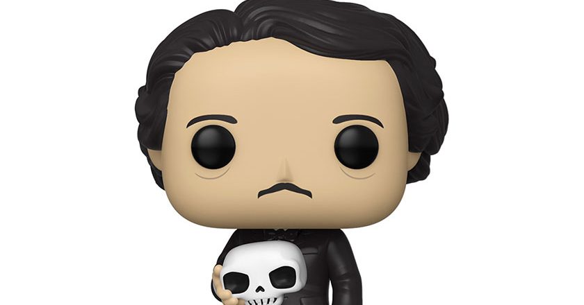 Edgar Allan Poe with Skull Pop!