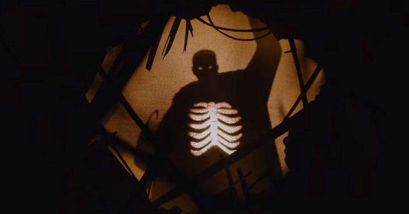 Candyman silhouette in the Candyman 2020 trailer