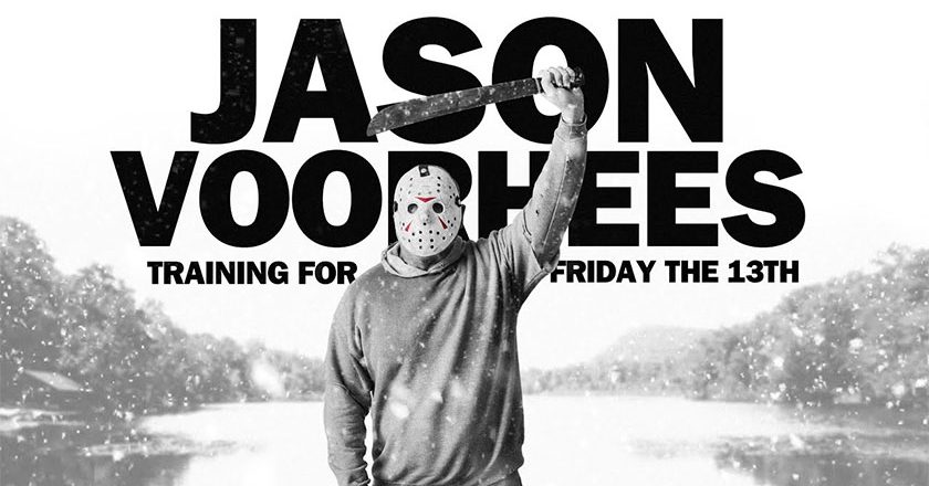 Jason Voorhees Training for Friday the 13th
