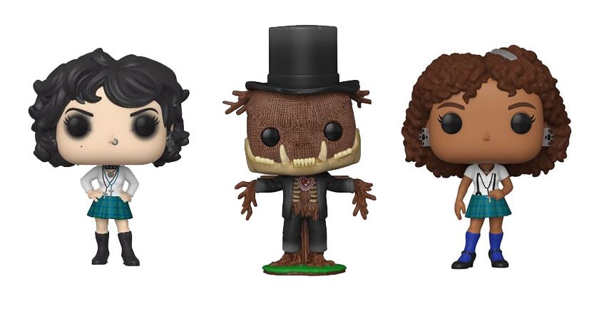 The Craft Nancy and Bonnie Pop! figures with the Scarecrow Pop! figure from Creepshow