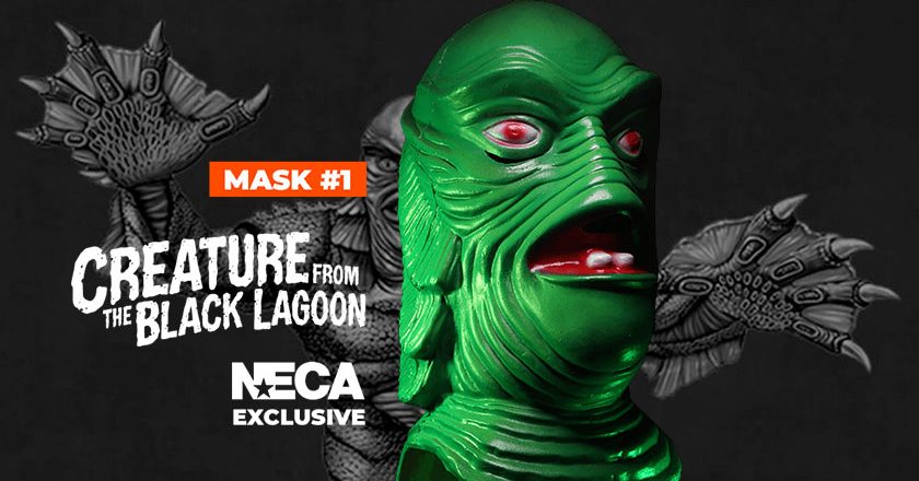Loot Crate Creature from the Black Lagoon mask from NECA