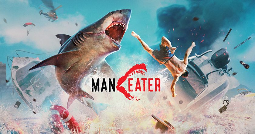 Maneater key art