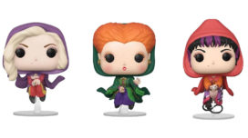 Sanderson Sisters flying Pop! figures