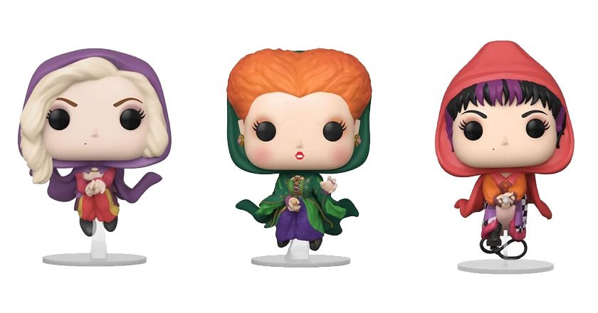 Sanderson Sisters flying Pop! figures