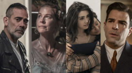 Jeffrey Dean Morgan, Jenna Elfman, Alexa Mansour with Aliyah Royale, and Zachary Quinto