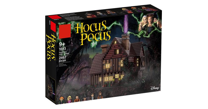 Hocus Pocus Sanderson Sisters Cottage packaging concept