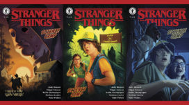 Stranger Things: Science Camp comic book covers