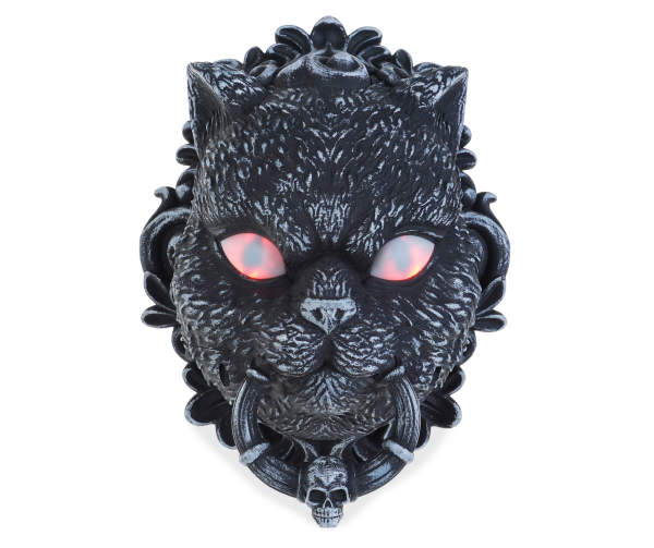 Animated Cat Door Knocker
