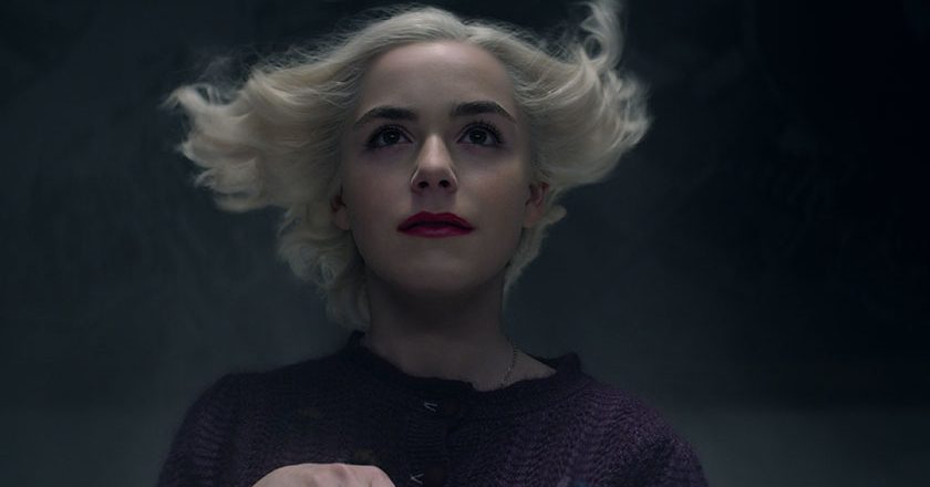 Kiernan Shipka as Sabrina Spellman from Chilling Adventures of Sabrina Part 4