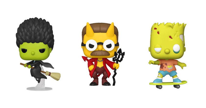 With Marge Pop!, Devil Flanders Pop!, and Zombie Bart Pop! figures