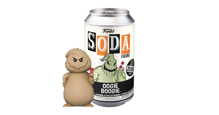 Oogie Boogie Funko Soda can and figure