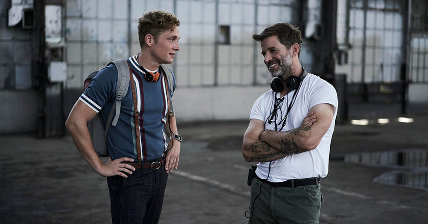 Matthias Schweighöfer and Zack Snyder