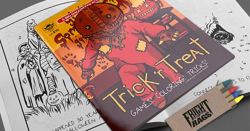 Fright-Rags Trick 'r Treat Activity Book