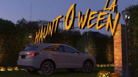 Hautn 'O Ween LA entrance