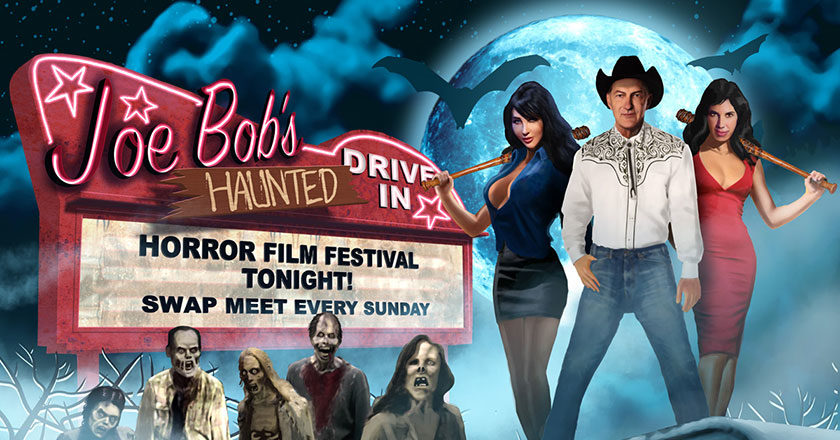 Joe Bob's Haunted Drive-In key art