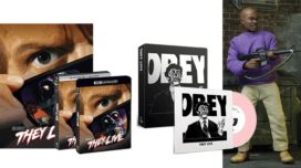 They Live poster, 4K UHD, 7" bubble gum pink vinyl, and Frank action figure