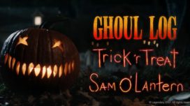 Ghoul Log Trick 'r Treat Sam O'Lantern