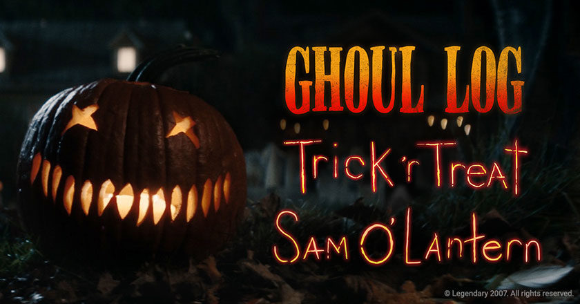 Ghoul Log Trick 'r Treat Sam O'Lantern