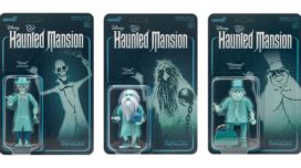 The Haunted Mansion Hitchhiking Ghost ReAction Figures