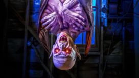 Spirit Halloween's Lord Dakhanavar animatronic