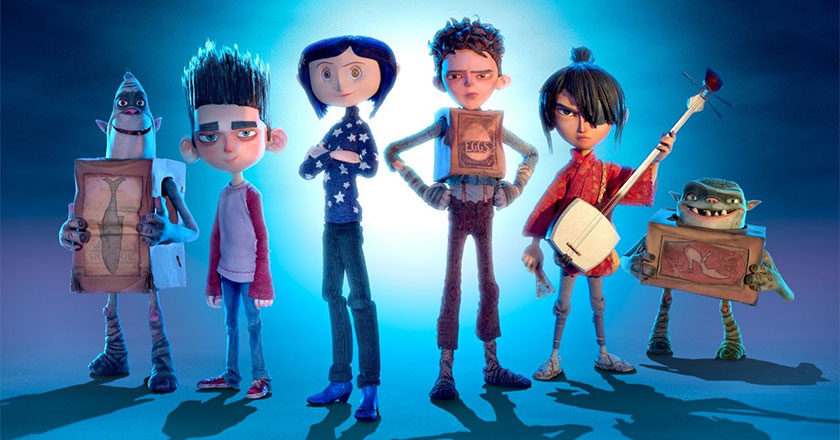 The Box Trolls, ParaNorman, Coraline, and Kubo