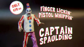 HOUSE OF 1000 CORPSES - FINGER LICKIN' PISTOL WHIPPIN' CAPTAIN SPAULDING ACTION FIGURE
