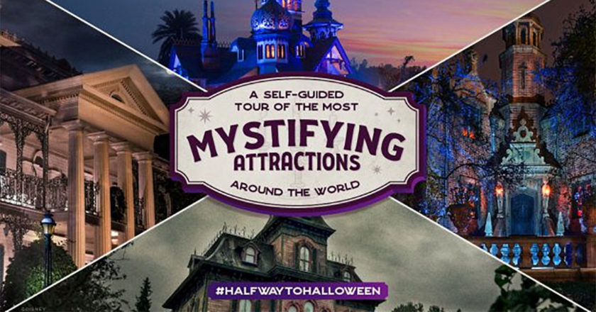 The four Disney haunted attractions from around the globe.