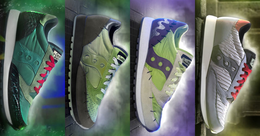 The Super7 x Saucony Universal Monsters collection