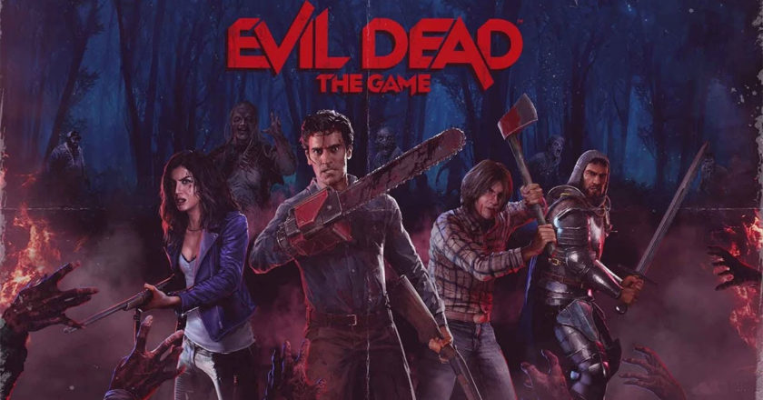 Evil Dead: The Game key art