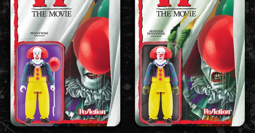 Pennywise and Monster Pennywise ReAction figures