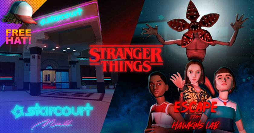 Stranger Things Roblox key art