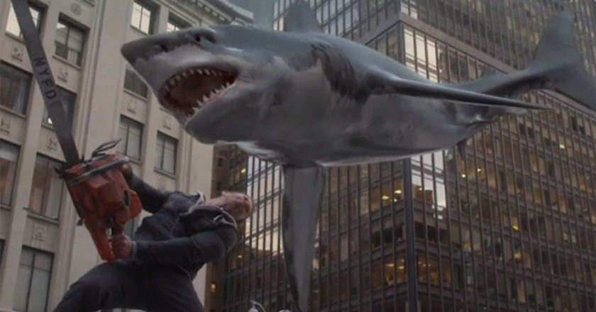 Still from Sharknado