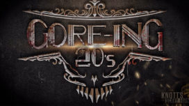 Gore-Ing 20's scare zone logo