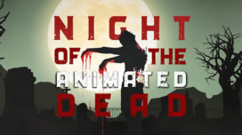 Night of the Animated Dead title treatment