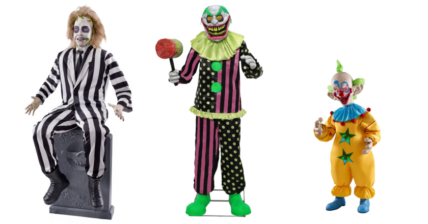 Beeteljuice, Wacky Mole, and Shorty animatronics