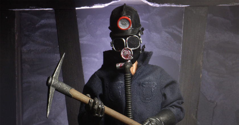 Neca's The Miner clothed action figure