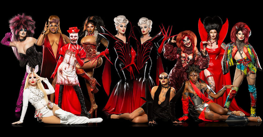 The cast of season four of "The Boulet Brothers' Dragula"