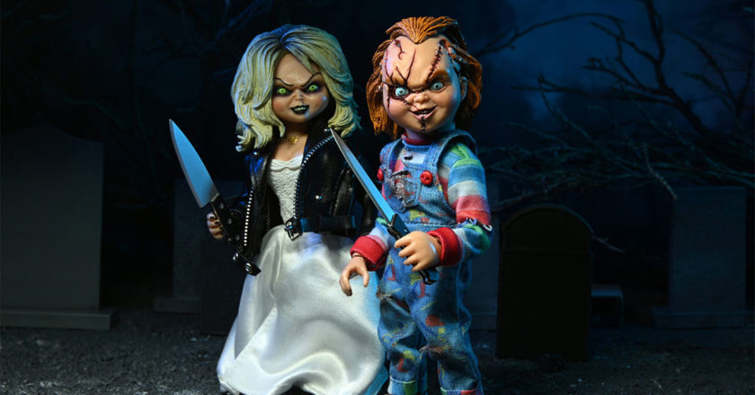 Tiffany and Chucky clothed 8-inch figures