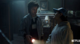 Joe Keery and Gaten Matarazzo in Season 4 of "Stranger Things"