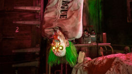 Bloody Bag of Jokes animatronic