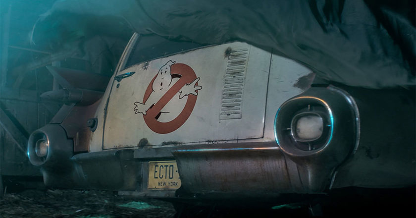The Ghostbusters vehicle, Ecto-1 in "Ghostbusters: Afterlife"
