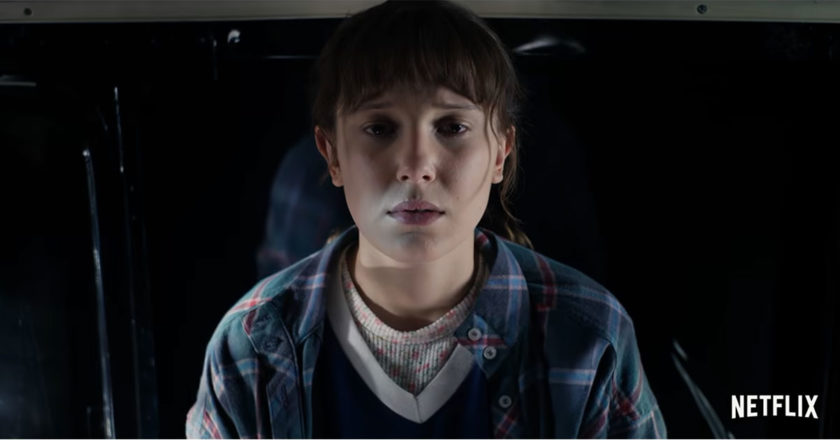 Millie Bobby Brown as Eleven in "Stranger Things 4"