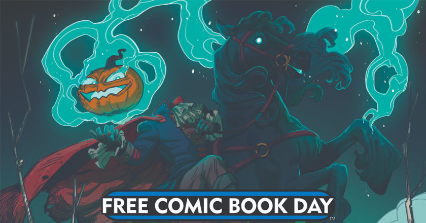 The headless horseman from the Free Comic Book Day preview of "Hollow"