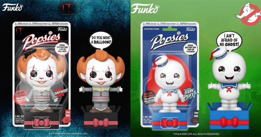 Pennywise and Stay Puft Funko Popsies