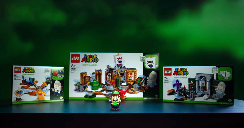 LEGO Super Mario Luigi's Mansion sets