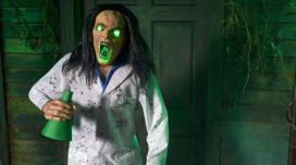 Spirit Halloween Dr. Illume animatronic