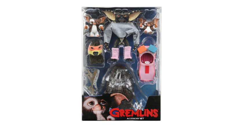 Gremlins accessory set in packaging